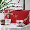 WOOCH English Afternoon Tea Luxury Couple Teacup and Saucer Gift Set