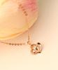 Loveenb [14K Gold] Double Heart Necklace