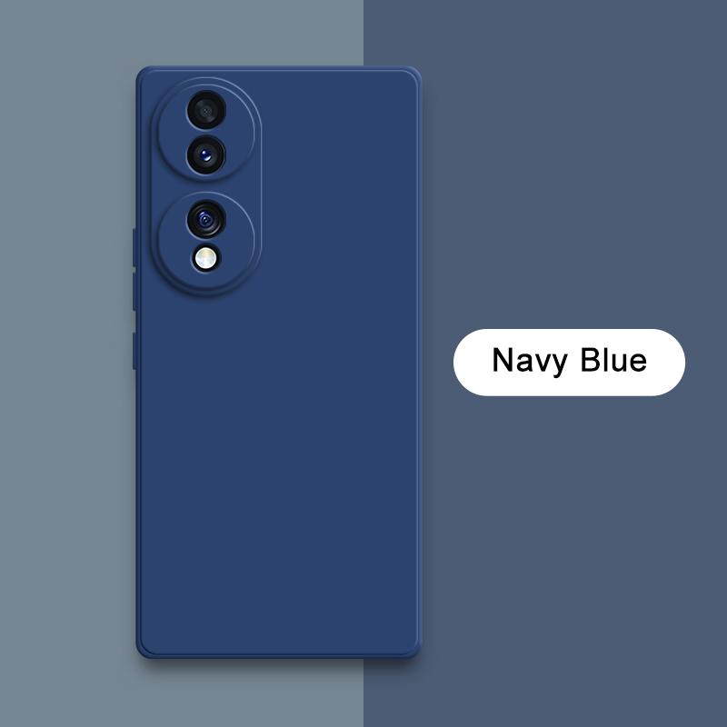 Quadratische Flüssigsilikonhülle für Honor 50 60 70 Pro Plus SE, weiche Telefonabdeckungen, Honor50, Honor60, Honor70, stoßfestes Gehäuse