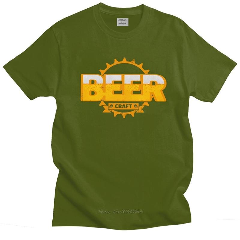 Cool Beer Craft Tshirt Unisex Oneck ShortSleeve Drink Lover Summer Tshirt Cotton Streetwear Fashion Tee Shirt Gift Clothing