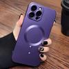 Magnetic Luxury Matte Magsafe Wireless Charging Case For iPhone 16e 15 14 13 11 12 Pro Max Plus Glass Lens Protection Soft Cover