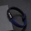 Neues Colorblock-Armband, Unisex, starkes Magnetarmband in den Farben der Flaggen der Ukraine und Brasiliens, Geschenk für Verliebte
