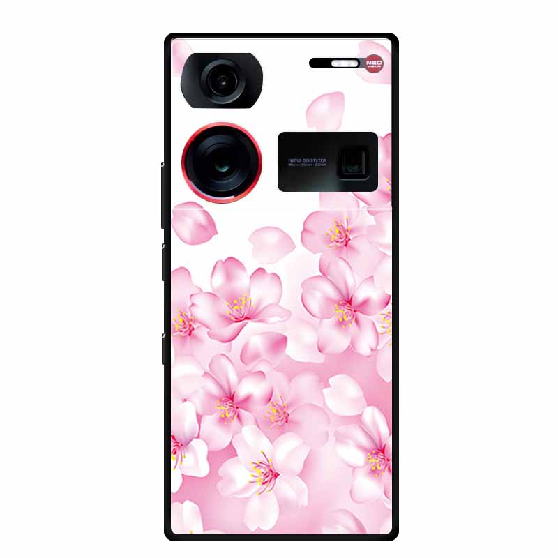 6.8" For ZTE Nubia Z60 Ultra Case Shockproof Black Silicone Soft Phone Case For ZTE Nubia Z60 Ultra Back Cover Case Cute Cartoon