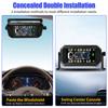 Wireless Car Tpms Tire Pressure Sensors Solar Tire Pressure Monitoring System Temperature Alarm 6 Wheel Tyre External Sensor