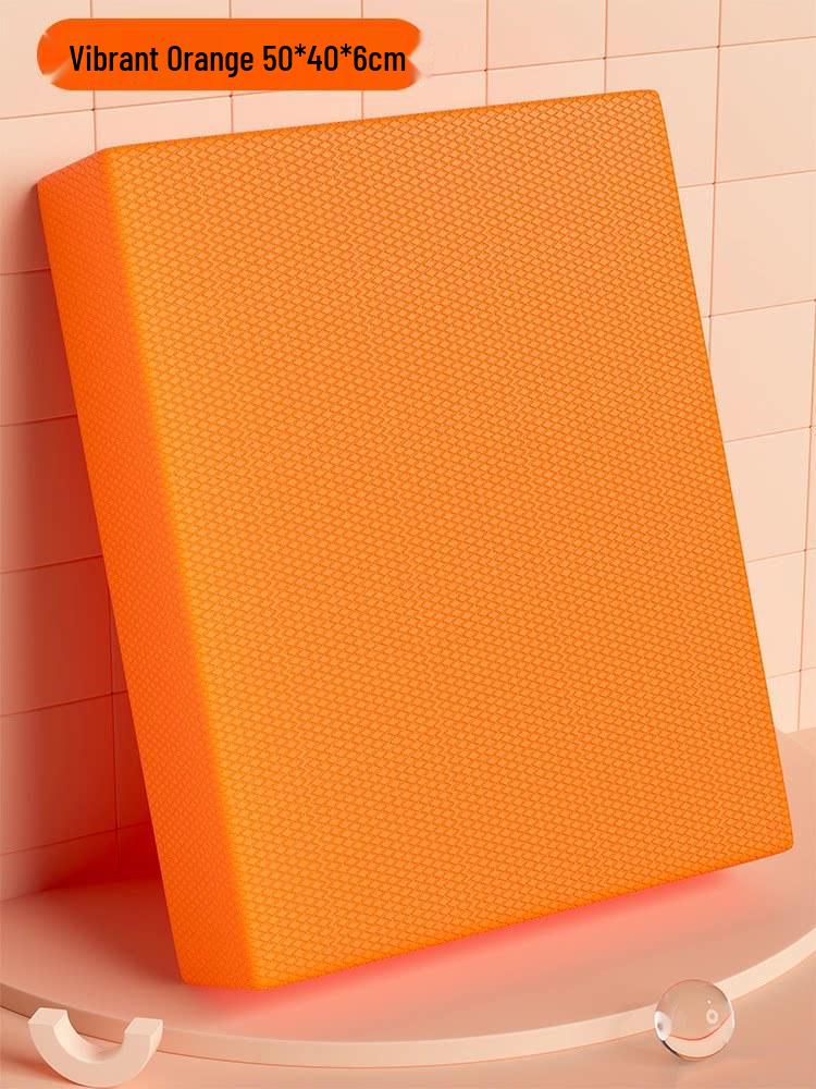 Soft Step Fitness Balance Pad - Ab Wheel Knee Pad & Thick Yoga Mat for Core Training