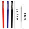 12/36pcs 0.5mm Matte Gel Pens+Refills Black Carbon Ink Ballpoint Pen Sign Pen Office & School   Supplies Stationery