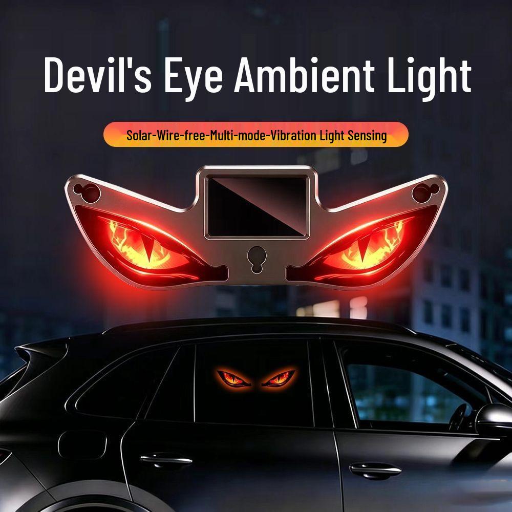 LED Solar Car Warning Light - Devil's Eye Nine-Tailed Fox 