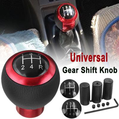 Universal 5-Speed Aluminum Auto Car Manual Shift Knob Gear Stick Shifter Lever