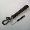 Luxury Lanyard Car Keychain Male And Female Leather Zinc Alloy Buckle Key Ring Pendant Motorcycle Keychain Gift