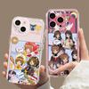 Zhishi Sakura Is Suitable for Apple 17 Mobile Phone Case Iphone16promax Cartoon 15plus New 14 All-inclusive.