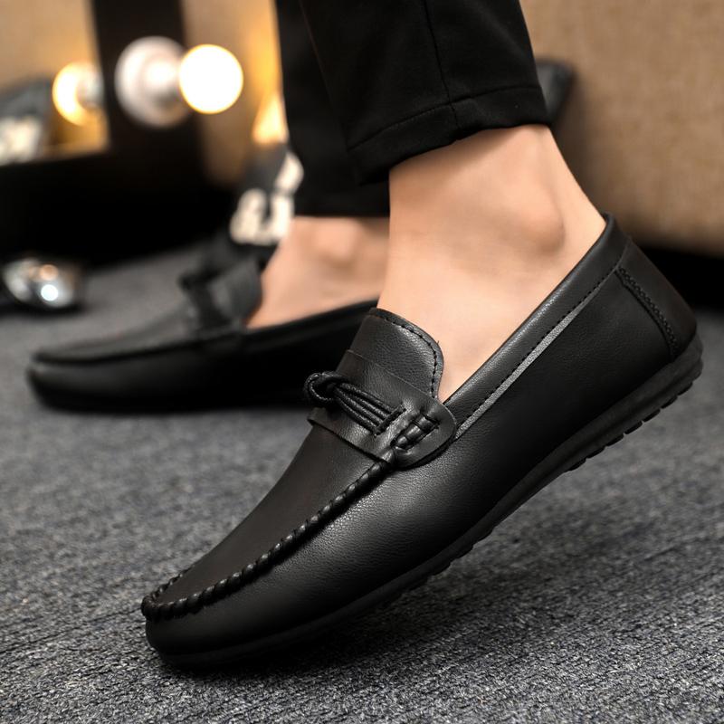 Fashion Fashion Mens Casual Shoes Luxury Mens Loafers High Quality Soft Soled Boat Shoes Comfortable Driving Shoes Zapatos Para Hombre