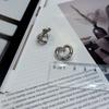 Silver Earrings with Cubic Zirkonia (2175506)