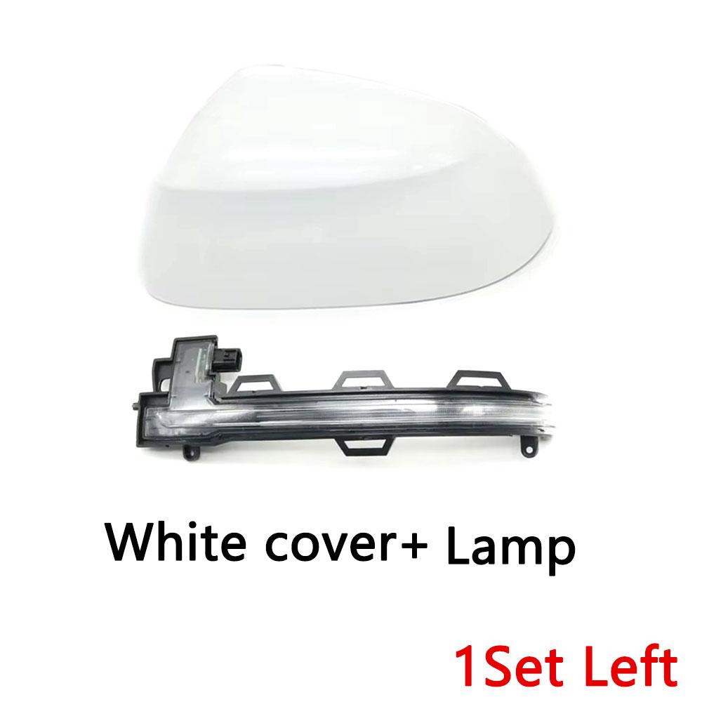 Car Exterior Rearview Mirror Cover Cap and Side Turn Signal Light Lamp For BMW X3 F25 X4 F26 X5 F15 X6 F16