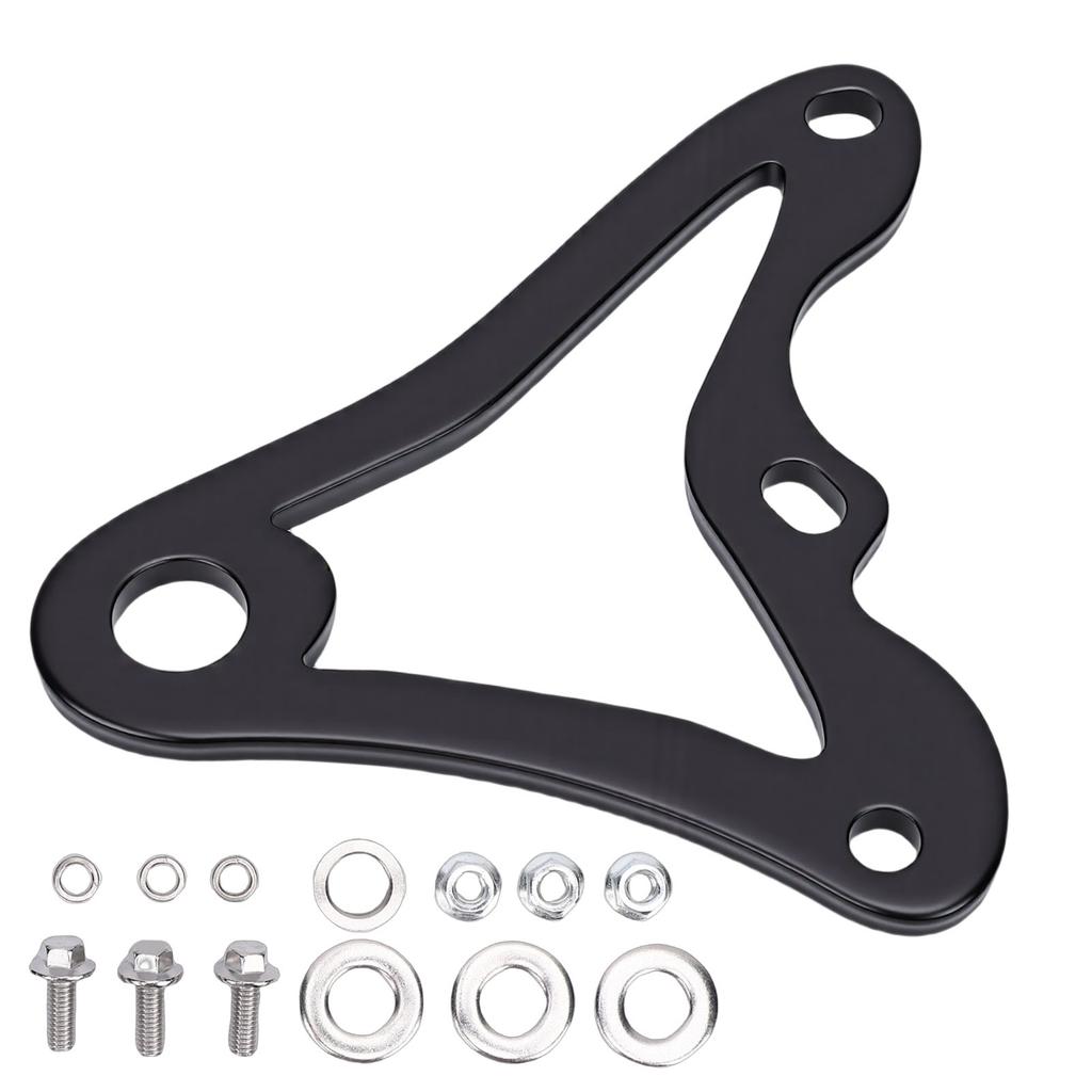 Mini Bike Hydraulic Brake Caliper Bracket Kit Metal Brake Caliper Mounting Bracket Replacement for Monster Mega Moto