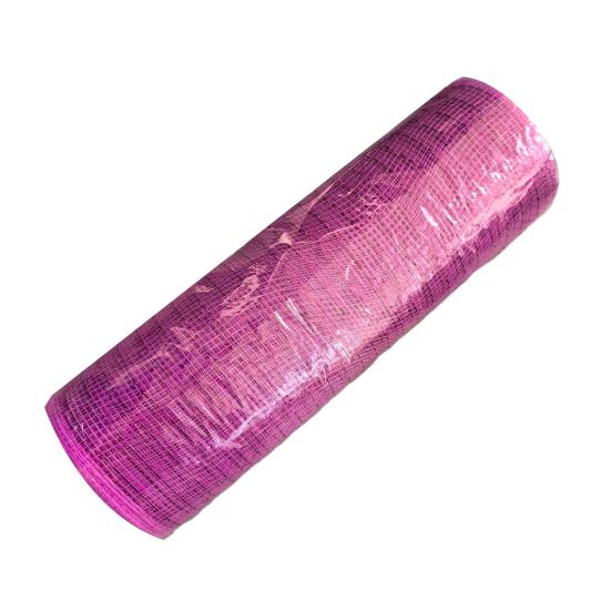 Christmas Poly Mesh Ribbon 10 Inch x 10 Yards Metallic Mesh Ribbon Foil Decorative Mesh Rolls for DIY Wreath Crafts Party Decoration