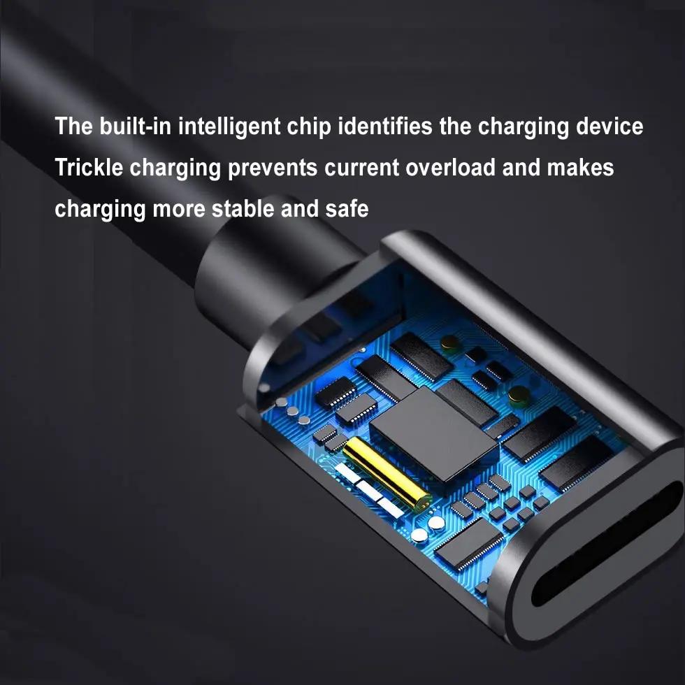 Type C Female to 6 in 1 Multi Charing Cable, Micro USB Splitter Cable 5V 3 in 1 Type C Extension Cord For Phone Tablet and More