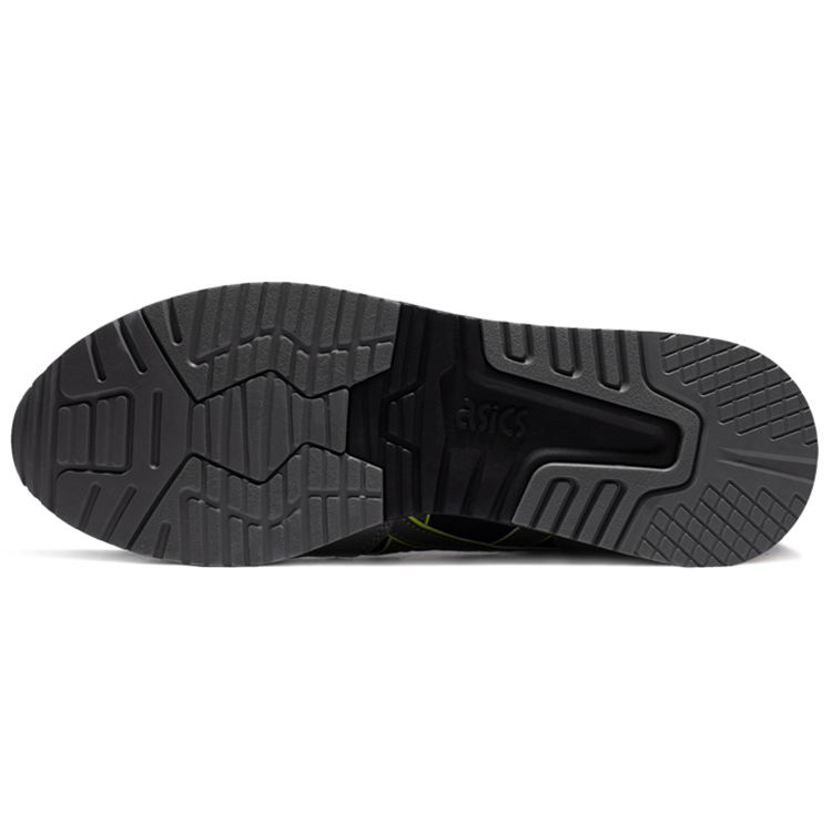 Asics Lyte Classic Fabric Cow Split Leather Comfortable Sports Low Top Lifestyle Shoes Unisex Sneaker Black Gray 1203A168-002