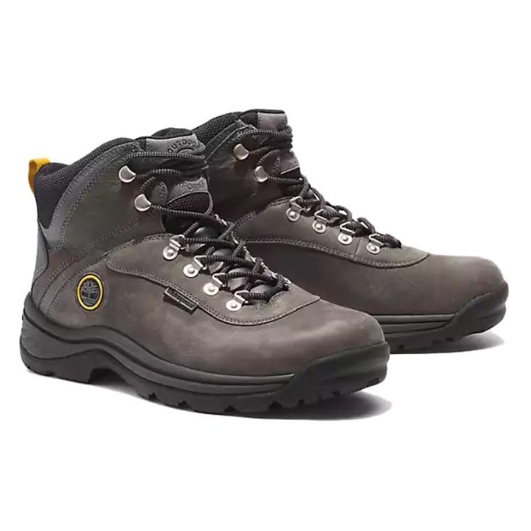 Timberland Lightweight Warm Mid-Top Outdoor Functional Shoes Men Shoes Medium-Gray A64PG033