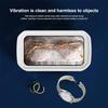 Ultrasonic Glasses Cleaner 650ML Ultrasonic Cleaner Machine Eyeglasses Cleaning Machine for Eyeglasses Rings Necklaces Dentures