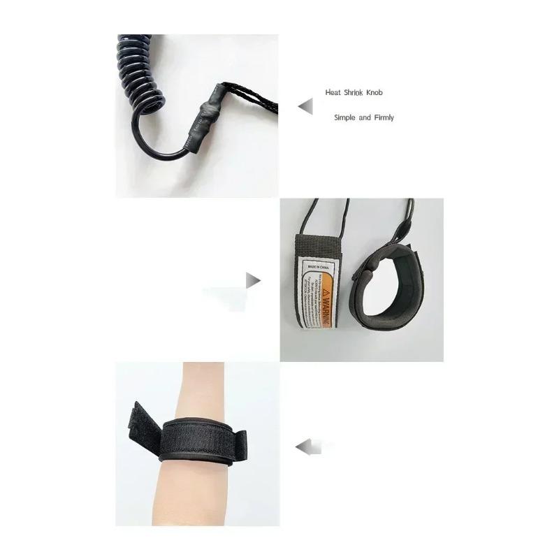 Sörf Sörf El İpi Sup Aksesuarları Sörf Tahtaları Kürek Tahtası Pvc Tekne Kayak Sörf Tahtası İçin Deniz TPU El Kayışı