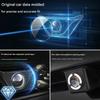 Thin Invisible Car Backup Camera Cover Waterproof Dustproof Anti Scratches ABS Car Camera Lens Protector