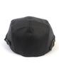 Yunibeosyeolkemiseuteuli Hard Leather Black Sidebelt Hunting Cap