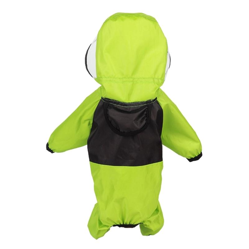 FourSeason Pet Raincoats Outdoor Windproof Raincoats Waterproof Rainsuit for Dog