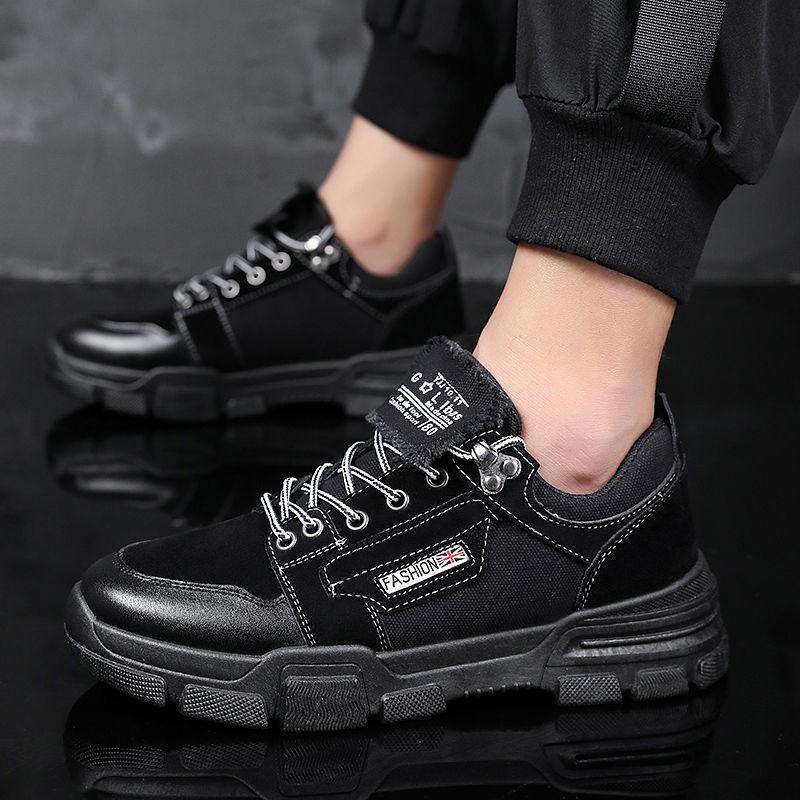 Botas de nieve otoño invierno Hombre Casual High Top Shoes Masculino  Zapatillas al aire libre Hombre Deporte Zapatillas de baloncesto comprar a  buen precio — entrega gratuita, reseñas reales con fotos — Joom