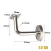 Stylish and Secure Handrail Bracket Premium Stainless Steel Construction