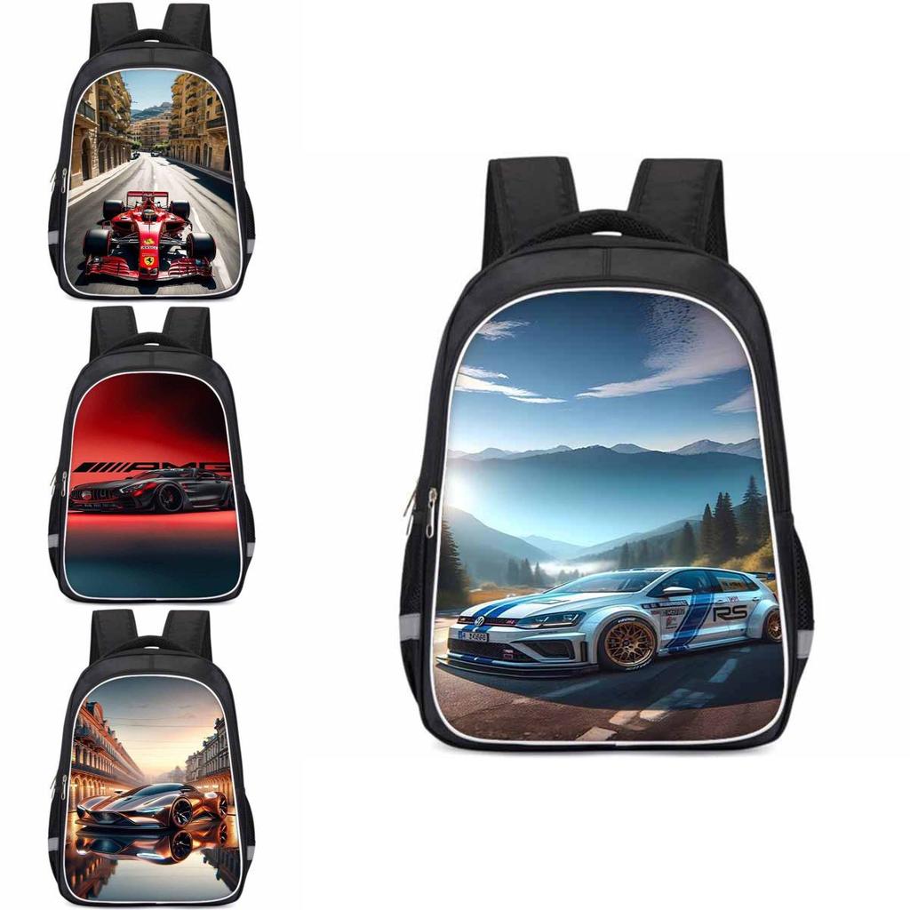 Large Capacity Lightweight Oxford Cloth Kids Backpack For School Boys And Girls