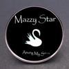 Exclusive Star Mazzy Folk Music Band Brooch Pin Timeless Metal Accessory Alloy