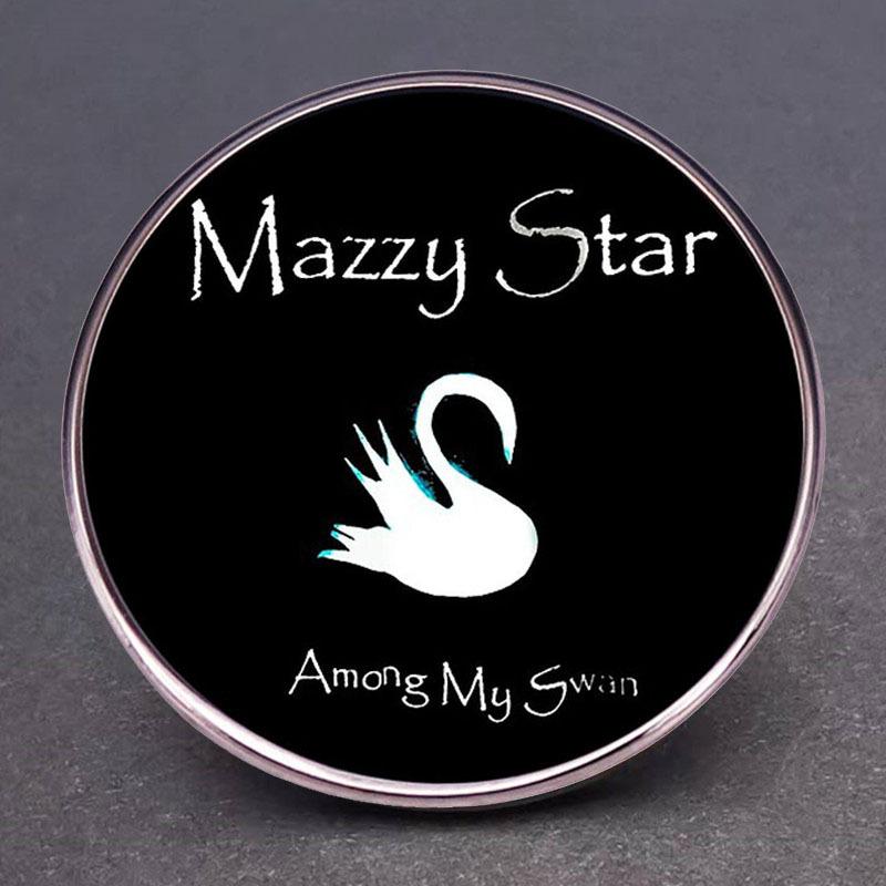 Exclusive Star Mazzy Folk Music Band Brooch Pin Timeless Metal Accessory Alloy