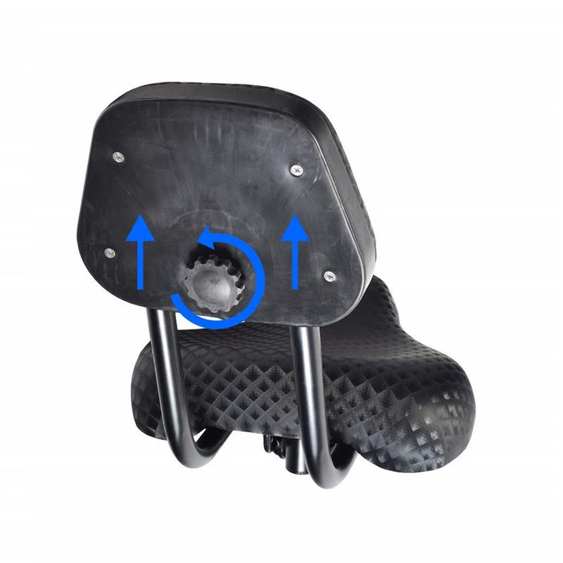 Bike Seat With Backrest Universals Bicycle Saddle With Ergonomic Back Support Leather Cycling Seat Cushion Cycling Accessories