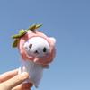 Jewelry Bag Girls Cute Kids Women Key Chains Bag Pendant Cat Plush Keychain Cat Snapper Keyrings