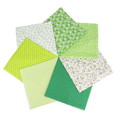 7Pcs/set Pre-Cut Cotton Fabric Stash 50x50cm DIY Sewing Patchwork Fabric Bundle Breathable Cotton Fabric