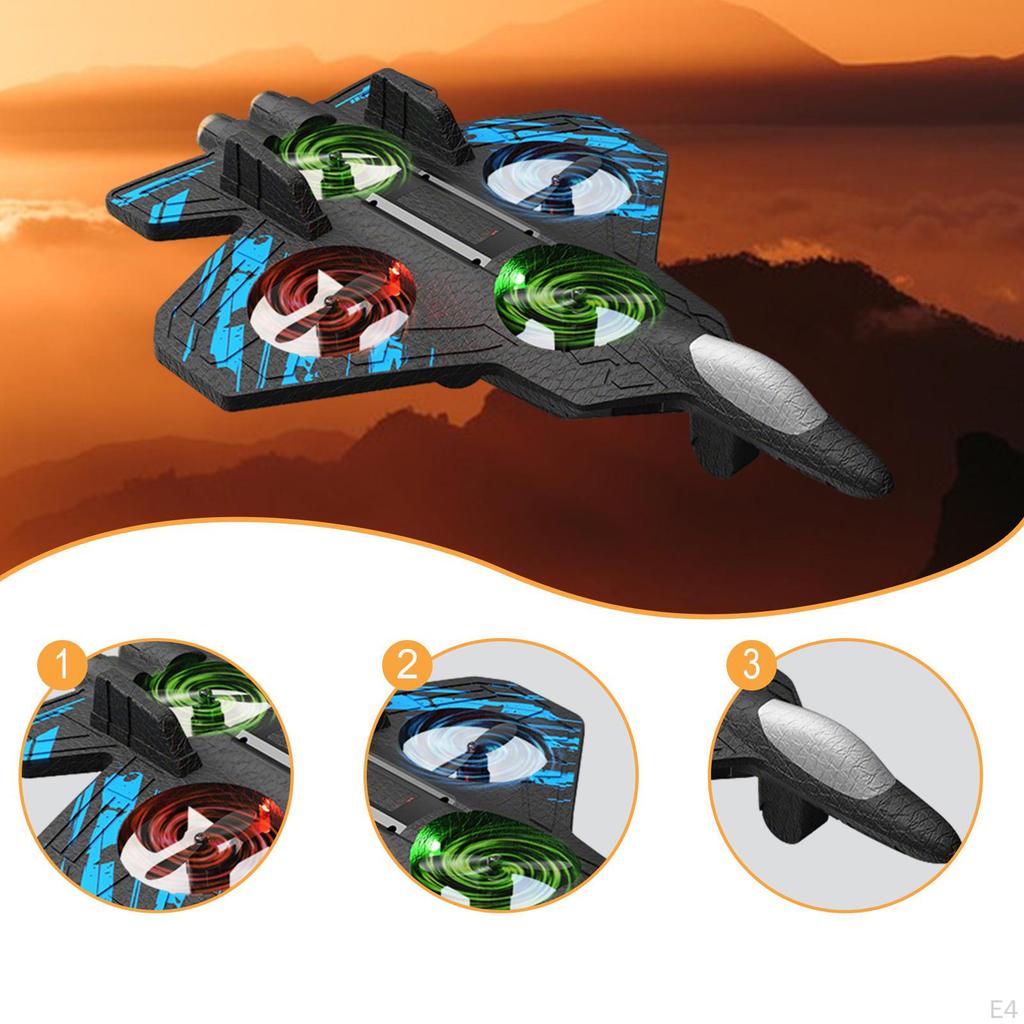 Foam Remote Control Airplane RC Speed,Easy to 360° Flip Aircraft Fighter Jet