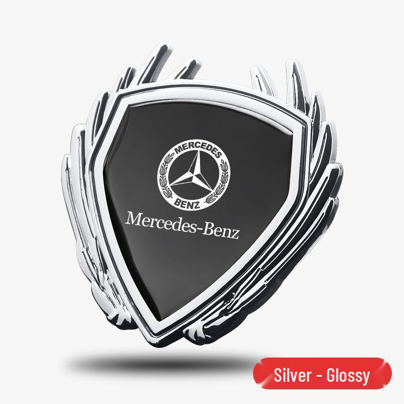 Metal Wing Emblem Sticker for Mercedes GLC300L/GLC260L Side Window