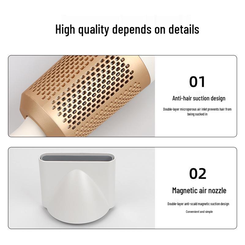 High-Speed Ion Hair Dryer: Blue Light, Hot/Cold, Constant Temperature, Quick Drying.