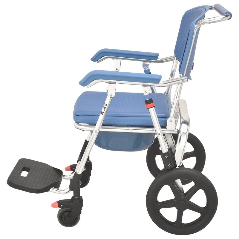 For Disabled Bathroom Chairs Bathing Folding Shower Commode Wheel Chairs Toilet for the Elderly Showers