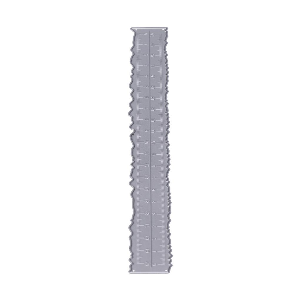 2pcs Curve Rulers Metal Lightweight Embossing Cutting Template for DIY Craft Album Decoration