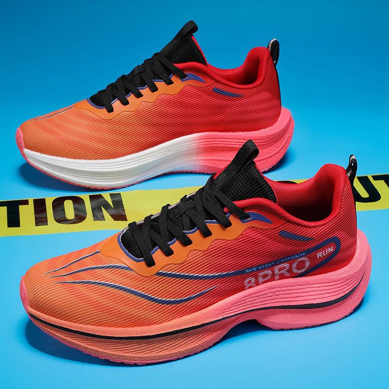 Herren- und Damen-Sport- und Freizeit-Leichtgewichtige, bequeme, rutschfeste, weiche, elastische, atmungsaktive, modische Outdoor-Lauf-Sportschuhe