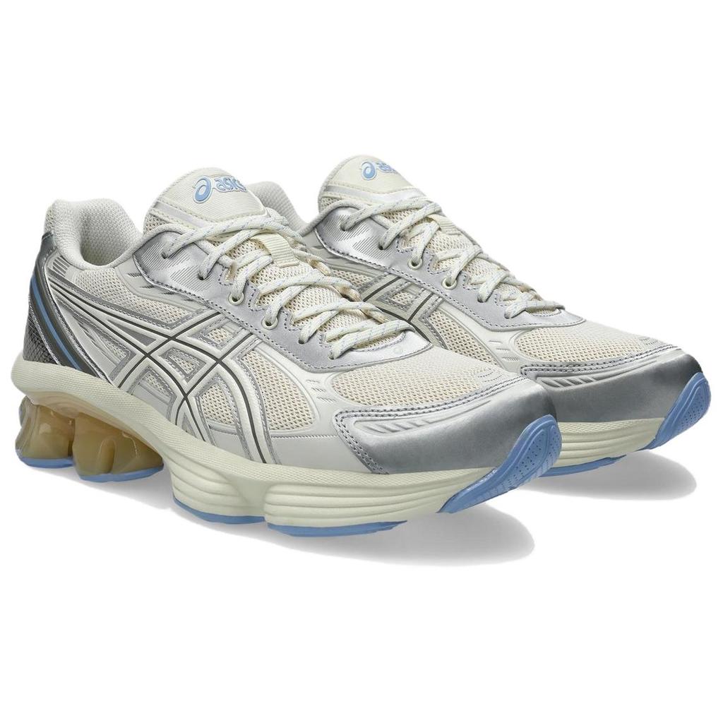 Asics GEL KINETIC FLUENT Cushioning Support Running Shoes Unisex Cream White 1203A591-103