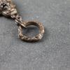 Antique Brass Mythical Beast Pi Xiu Statues Retro Copper Ring Brings wealth Small Statue Desktop Decoration Accessories Ornament