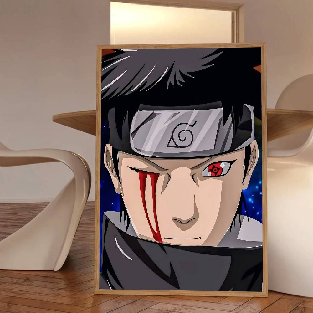 Anime Character Uchiha Shisui N-Naruto Posters HD Print Vintage Wall Art Decor for Home Study Room
