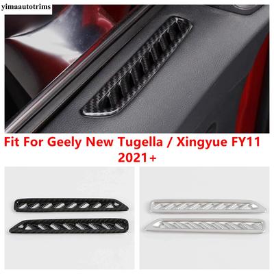 Panneau de sortie d'air AC de tableau de bord de voiture, Couvercle de décoration, Garniture, Accessoires d'intérieur Pour Geely New Tugella / Xingyue FY11