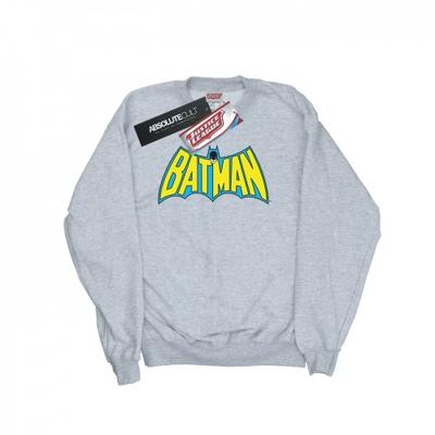 Jungen-Sweatshirt mit Batman-Retro-Logo