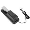 Sustain Pedal Quick Response Noise Reduction Universal Non Slip Base Keyboard Damper Pedal Silver