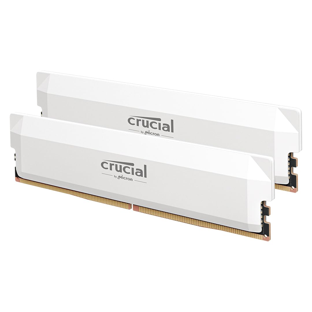 

Crucial PRO 64GB DDR5-6000 White CP2K32G60C40U5W