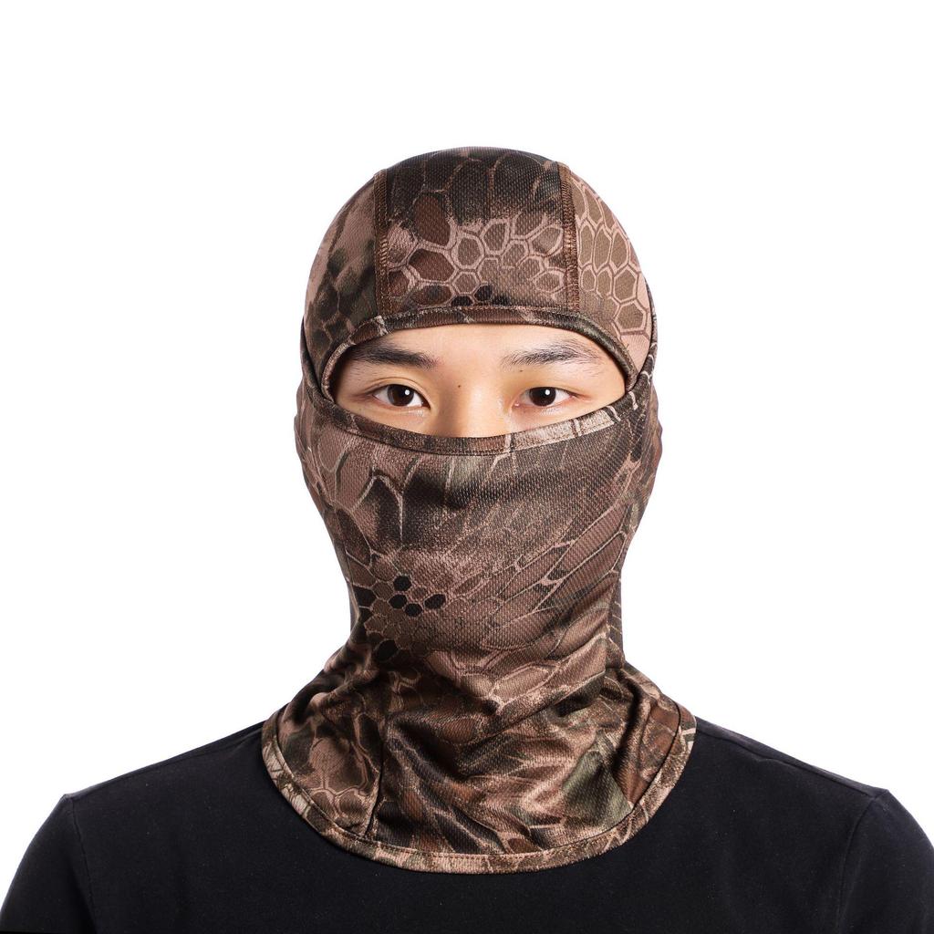 Exclusive Summer Outdoor Cycling Face Cover: Dustproof, Sun-Protective, Breathable, Quick-Dry Neck Gaiter with Single Hole Design