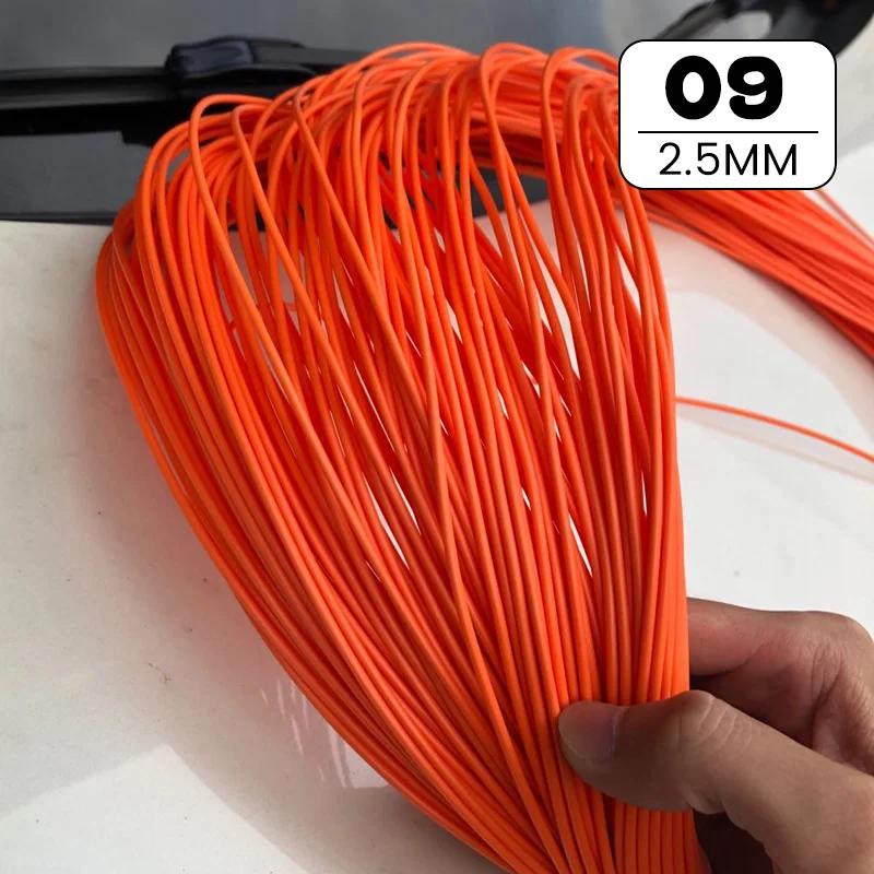 30 Colors 500G Round PE Rattan 2.5/3mm Plastic Synthetic Rattan Weaving Raw Material Furniture Repair Chair Storage Basket DIY